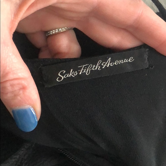 VINTAGE Saks Fifth Avenue Little Black Dress - Picture 6 of 7